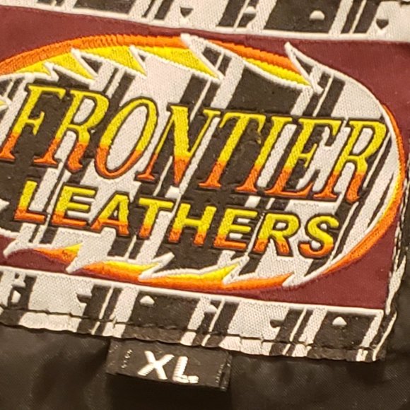 Vintage Fringe Leather Biker Jacket - XL - Picture 5 of 11